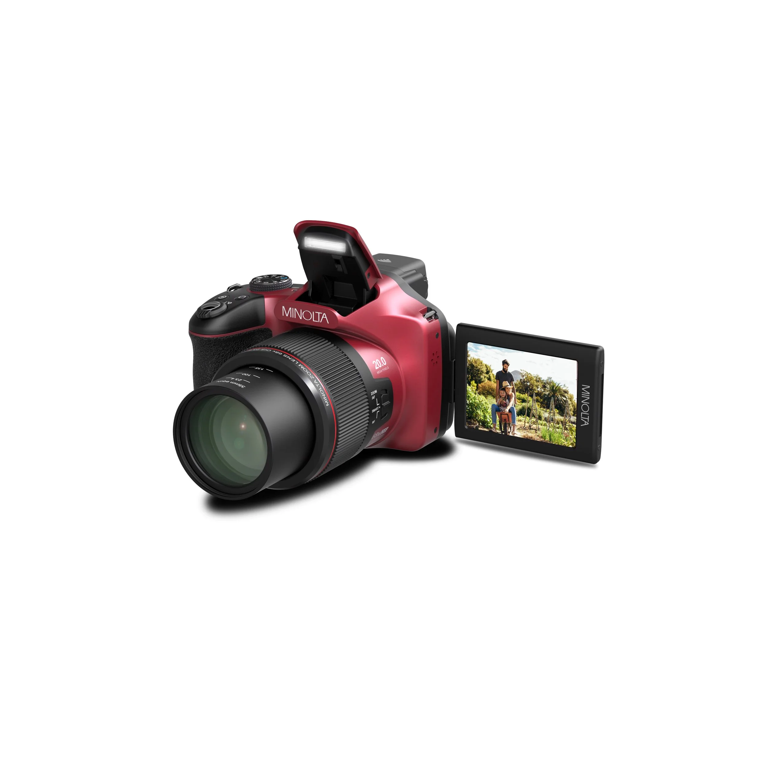 MN68Z 20MP / 4K Ultra HD / 68X Optical Zoom Bridge Camera